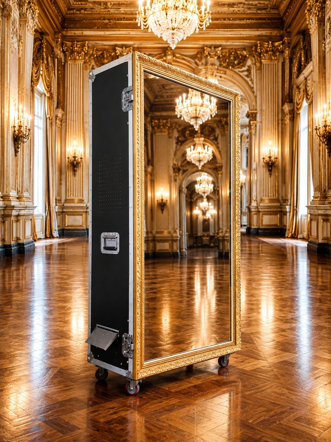 Halo Photo Booth mirror booth