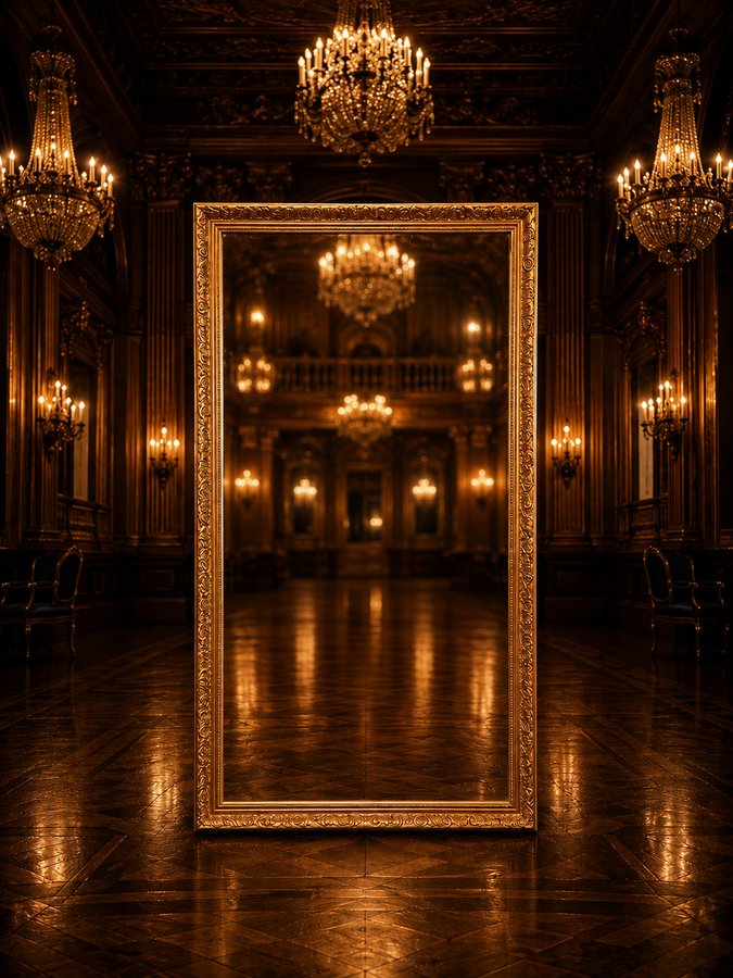Mirror booth ambiance